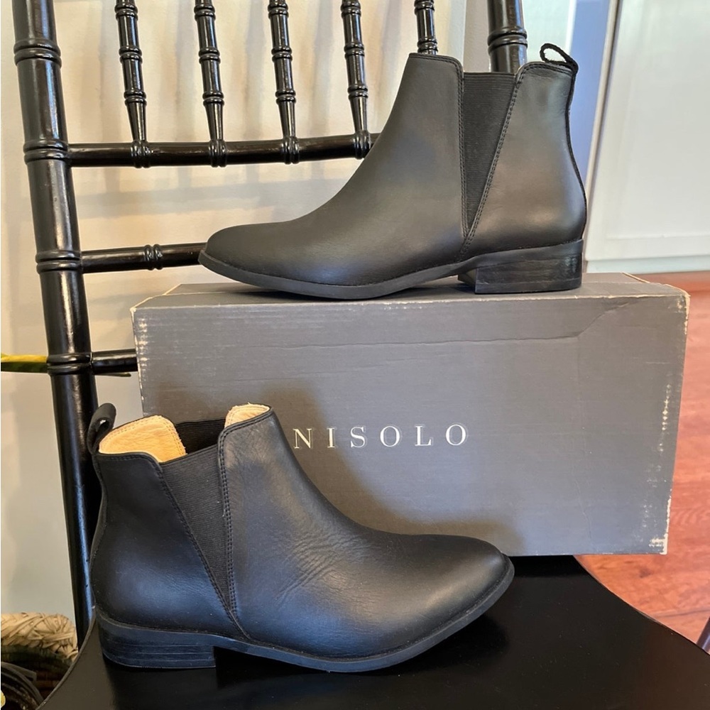 Nisolo Classic Chelsea Commuter Ankle Boots NEW Leather